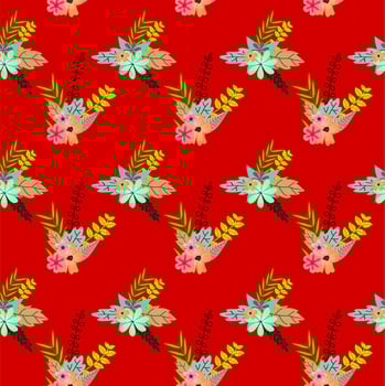 floral pattern vector design.