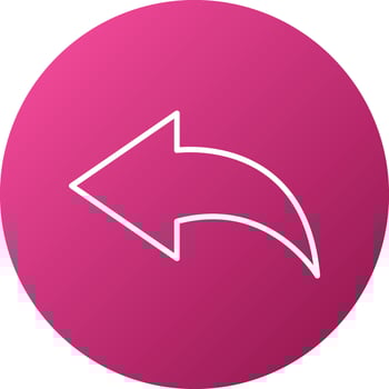 Reply Icon Style vector