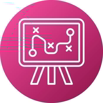 Strategy Icon Style vector