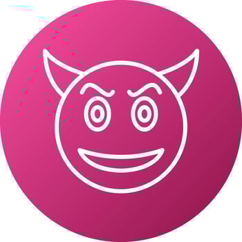 Devil Icon Style vector