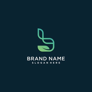 Letter logo with initial B with creative concept Premium Vector part 5