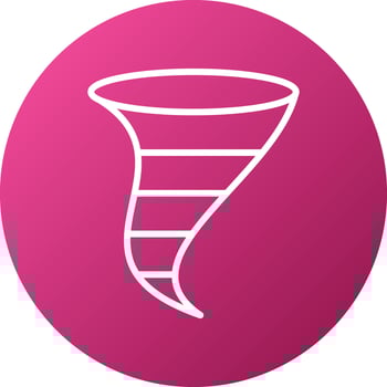 Cyclone Icon Style vector