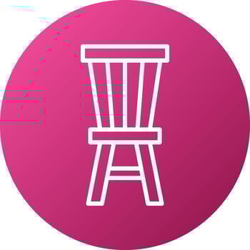 Chair Icon Style vector