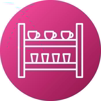 Shelf Icon Style vector