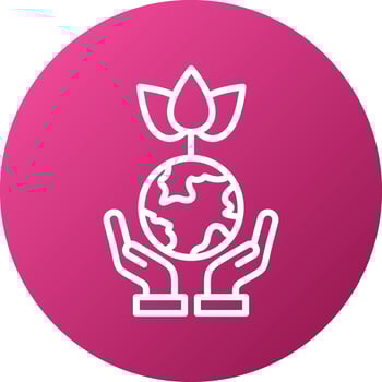 Earth Day Icon Style vector