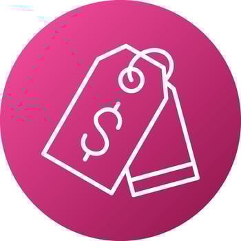 Price Tag Icon Style vector