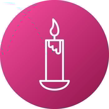 Candle Icon Style vector