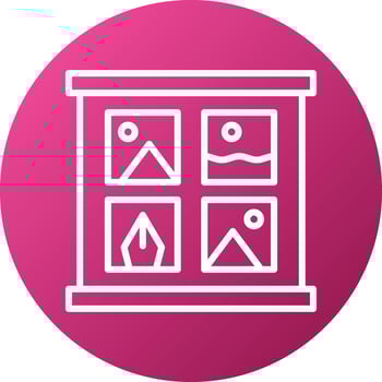 Storyboard Icon Style vector