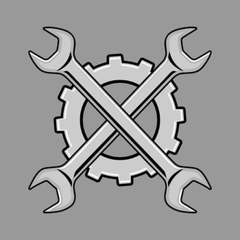 REPAIR TOOL ILLUSTRASTION DESIGN VECTOR