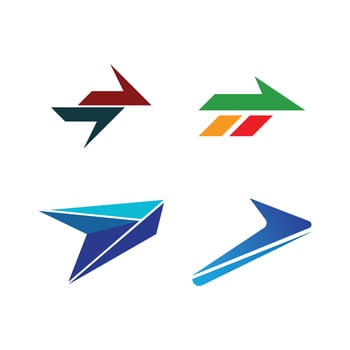 faster arrow business vector