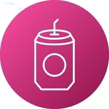 Can Icon Style vector