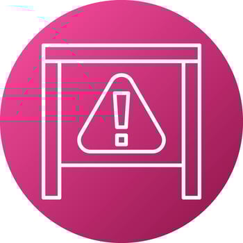 Danger Icon Style vector