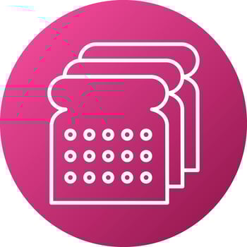 Bread Icon Style vector