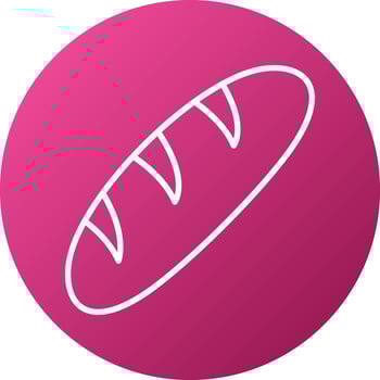 Baguette Icon Style vector