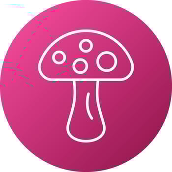 Mushroom Icon Style vector