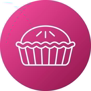 Pie Icon Style vector