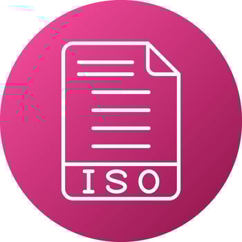 ISO Icon Style vector