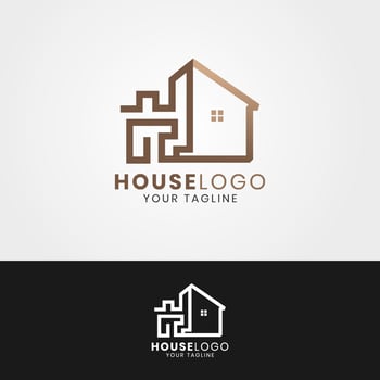Illustration graphic vector of House logo - Real estate building concept. Perfect for contractor, sell, rent and buy home, agent, etc