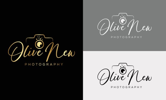 Camera photography logo icon vector template