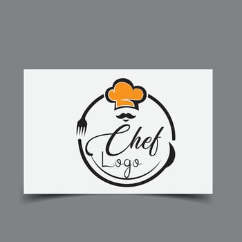 Professional Chief and restaurant logo vector
