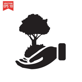 Reforestation icon or logo isolated sign symbol vector illustration - Collection of high quality black style vector icons