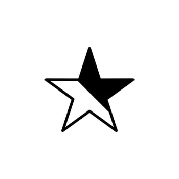 Stars, Night Solid Line Icon Vector Illustration Logo Template. Suitable For Many Purposes.