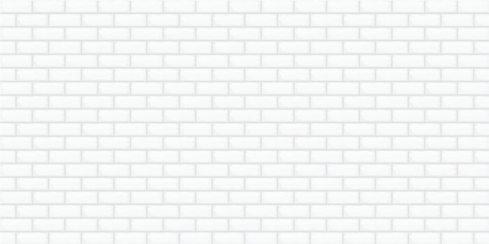 Abstract background white color brick wall building wallpaper backdrop retro pattern seamless vector illustration
