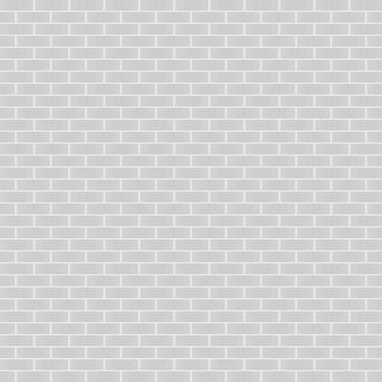 Grey color brick wall building abstract backgrouhd wallpaper backdrop pattern seamless vector illustration
