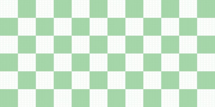 Plaid fabric textile pastel green color abstract background checkered texture wallpaper pattern seamless vector illustration EPS10