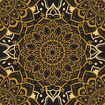 Mandala Seamless Pattern vector