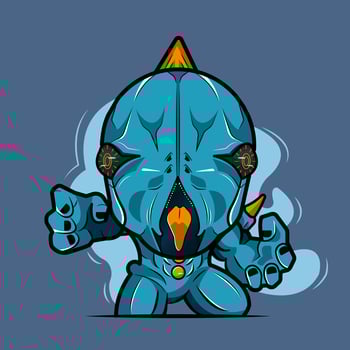 Galtaran Cute Chibi Character pro download vector