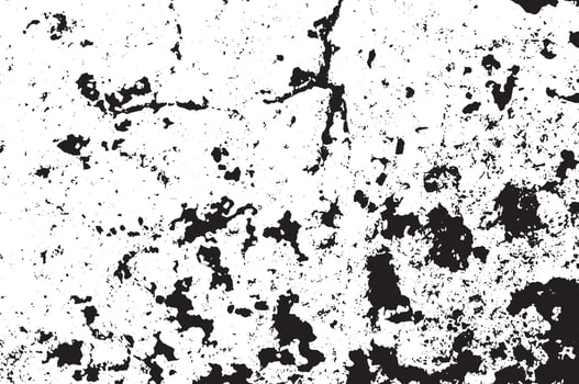 Rustic grunge vector texture with grain and stains. Abstract noise background. Weathered surface. Dirty and damaged.