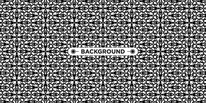background pattern seamless ethnic geometric black and white vector