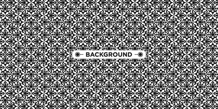 background pattern seamless ethnic geometric black and white vector