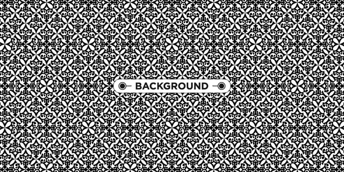 background pattern seamless ethnic geometric black and white vector