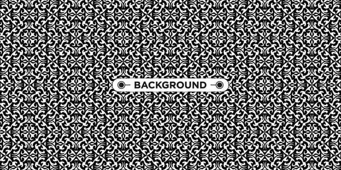 background pattern seamless ethnic geometric black and white vector