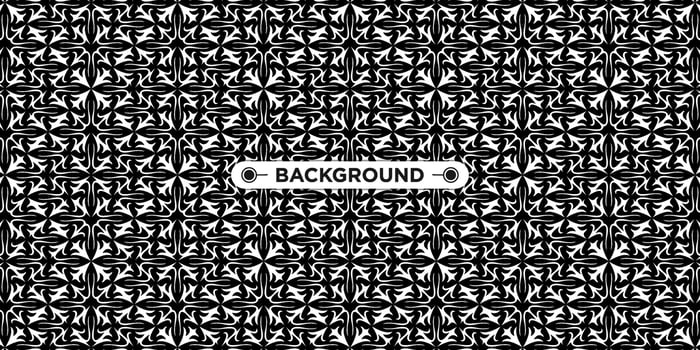 background pattern seamless ethnic geometric black and white vector