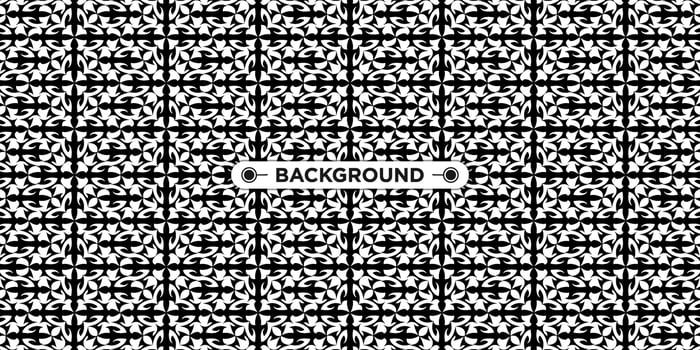 background pattern seamless ethnic geometric black and white vector