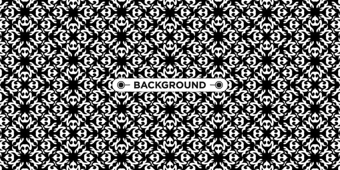 background pattern seamless ethnic geometric black and white vector