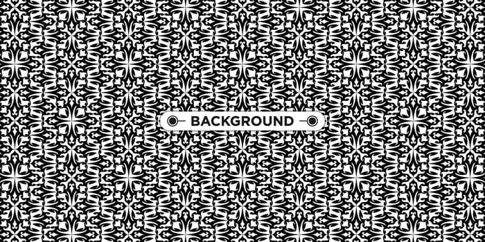 background pattern seamless ethnic geometric black and white vector