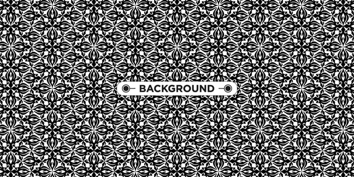 background pattern seamless ethnic geometric black and white vector