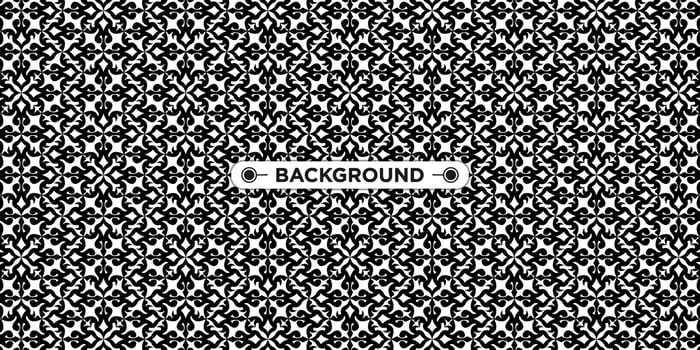 background pattern seamless ethnic geometric black and white vector