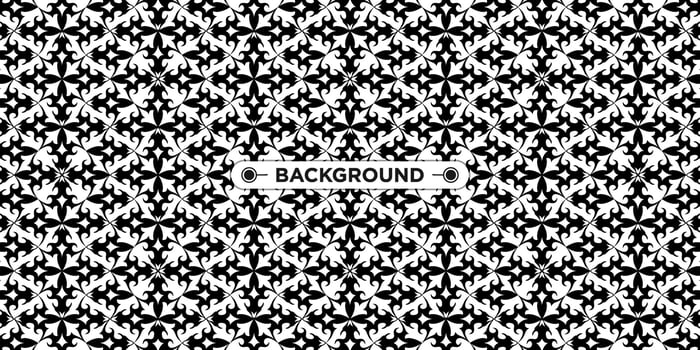 background pattern seamless ethnic geometric black and white vector