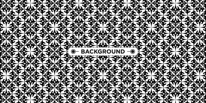 background pattern seamless ethnic geometric black and white vector
