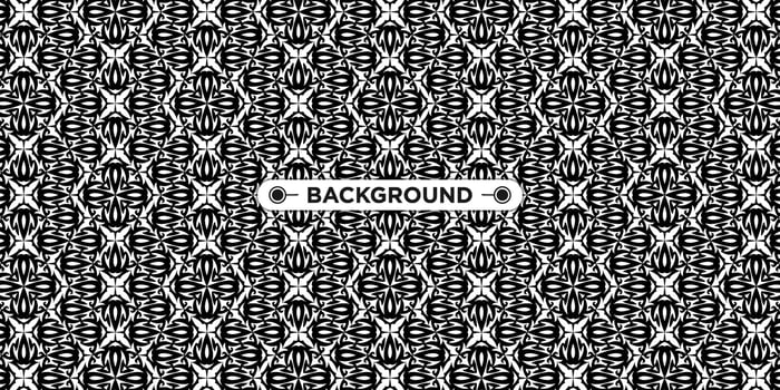 background pattern seamless ethnic geometric black and white vector