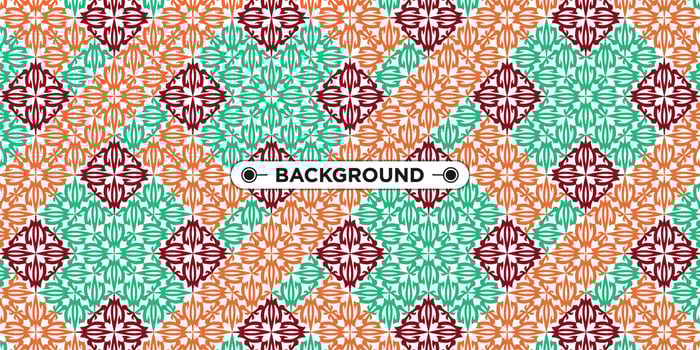 colorful geometric ethnic seamless pattern background vector