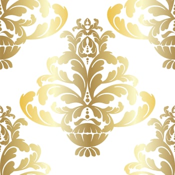Vector damask vintage baroque scroll ornament swirl. Victorian monogram heraldic shield swirl. Retro floral leaf pattern border foliage antique  acanthus calligraphy engraved tattoo. Seamless pattern