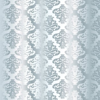 Vector damask vintage baroque scroll ornament swirl. Victorian monogram heraldic shield swirl. Retro floral leaf pattern border foliage antique  acanthus calligraphy engraved tattoo. Seamless pattern