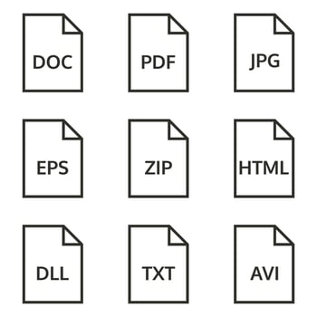 Vector illustration on the theme file