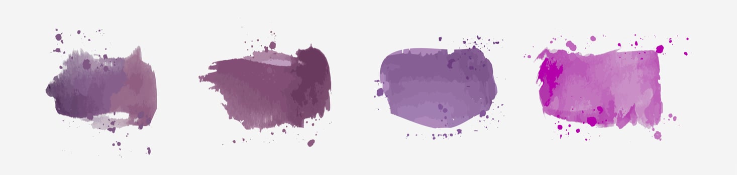 Elegant colorful splash watercolor background. Vector. vector